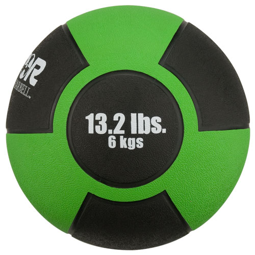 Reactor Rubber Medicine Ball 6kg Kelly