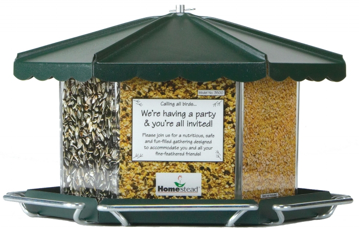 Homestead Triple Bin Feeder