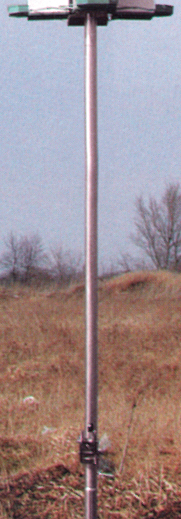 H-F 18 and apos; Pole System For Quad Pod Purple Martin House