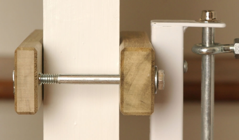 Click here to buy Cardinal Gates SC Square Clamps- Wood by Cardinal Gates.