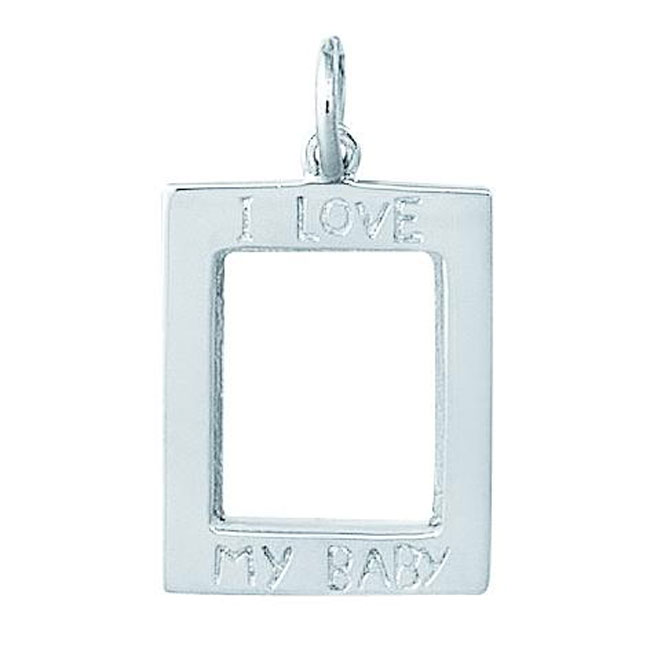 Jewelry For All Occasions SCHA0764 Sterling Silver Gymnast On Bar In Rope Circle Charm