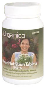 Plant Nutrition Tabs 40 Count Bottle