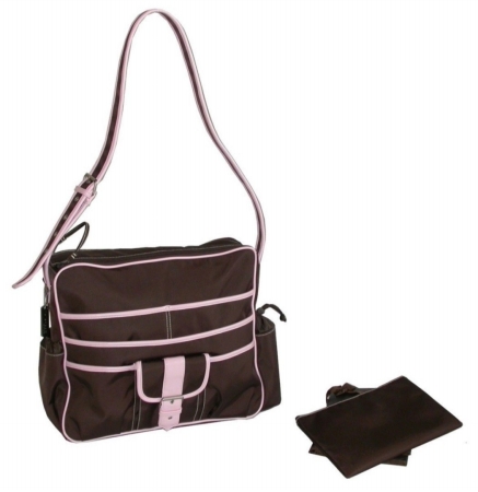 88161222448 Chocolate-pink Multitasking Bag