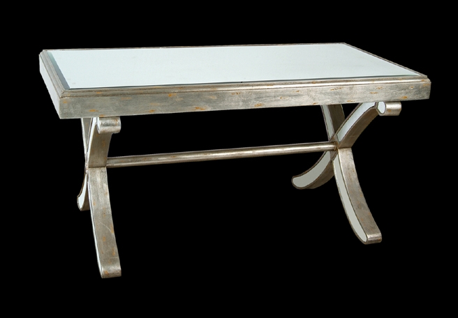 Bethel Hu54 - Mirrored Coffee Table