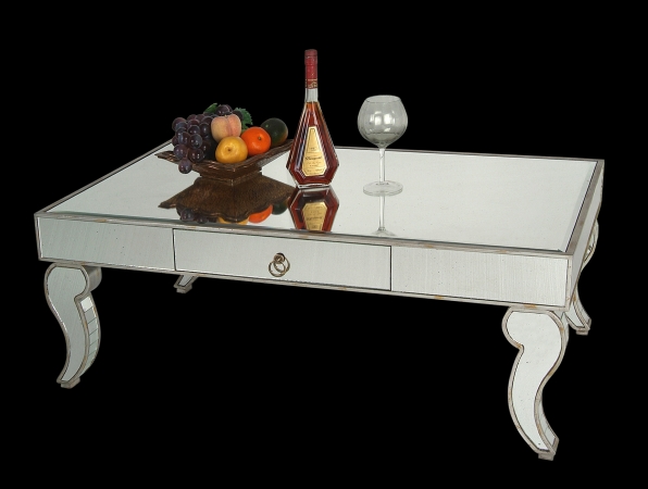 Bethel Hu82-1 - Mirrored Coffee Table
