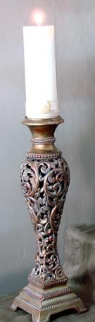 Bethel Td974D - Resin Candle Stick