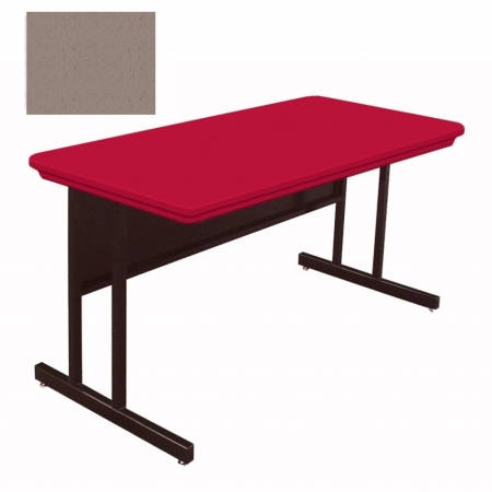 Correll Rws2448-24 Blow-Molded Plastic Top Computer and Training Tables - Desk Height Work... by CORRELL