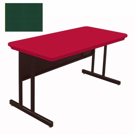 Correll Rws2448-29 Blow-Molded Plastic Top Computer and Training Tables - Desk Height Work... by CORRELL