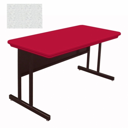 Correll Rws3060-23 Blow-Molded Plastic Top Computer and Training Tables Desk Height Work... by CORRELL