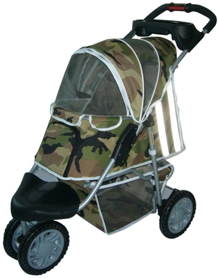 PetZip PEZJA601CA 1st Class 3Wheeled Jogger Camo