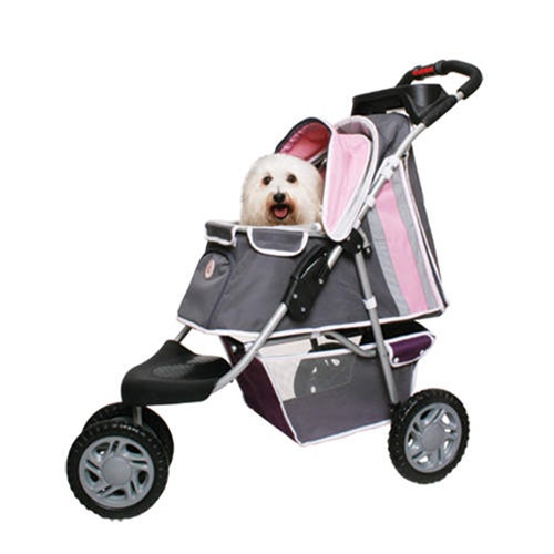 PetZip PEZJA601PK 1st Class 3Wheeled Jogger Pink