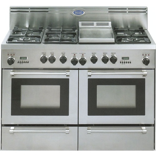 Delonghi Dl48P6G 48 Inch Freestanding Dual Fuel Range