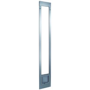 Ideal Pet Products 57100 Cat Flap Patio Door  Mill Finish  Tall