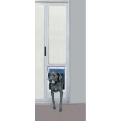 Ideal Pet Products 67000 Super Large Pet Patio Door  White Finish