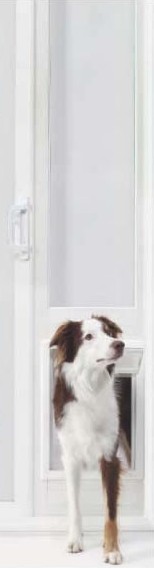 Ideal Pet Products 90100 Standard Vinyl Insulated Patio Pet Door  76.2578.5 Inch Height