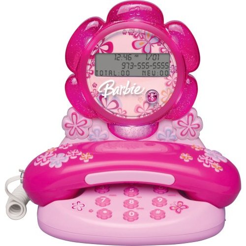 Barbie BAR550 Barbie Blossom Telephone with Caller ID