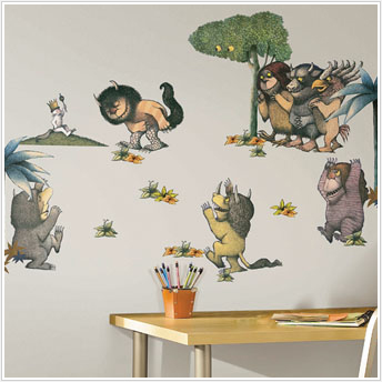 Where the Wild Things Are Peel Stick Appliques