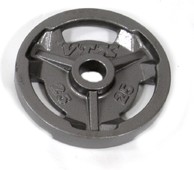 Troy Barbell GO-025V VTX Olympic Grip Weight Plate - 25 Pounds