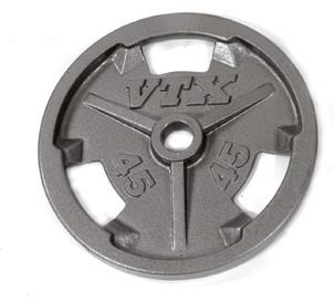 Troy Barbell GO-045V VTX Olympic Grip Weight Plate - 45 Pounds