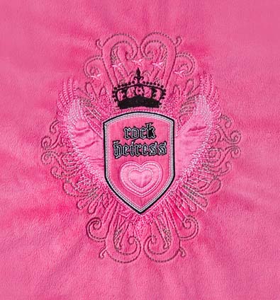 Cavichi 004-1001 Rock Heiress Minky Baby Blanket by Cavichi