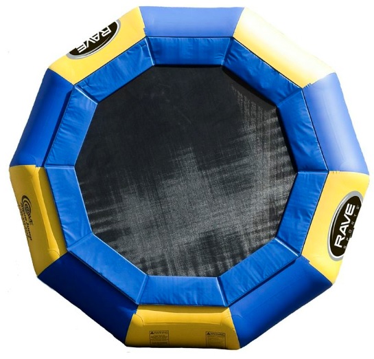 Rave Sports 00150 Aqua Jump Eclipse 150 Water Trampoline Water Sports