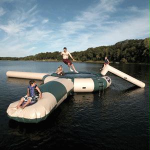 Rave Aqua Jump 200 Northwoods with Launch And Log