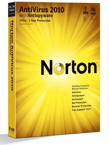 Norton Antivirus 2010 1-User/3Pc