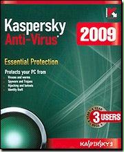 Kaspersky Antivirus 2009 - 3 User Edition