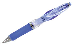 Zebra 23007 Spiral Fine Ball Point Pen with Soft Rubber Grip