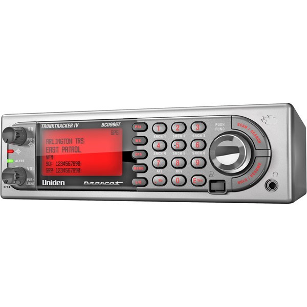 Uniden BCD996XT 25000Channel Mobile TrunkTracker IV Scanner with GPS Support and Close Call