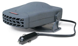 RoadPro RPSL-581 12-Volt All Season Heater / Fan with Swivel Base - Black Finish