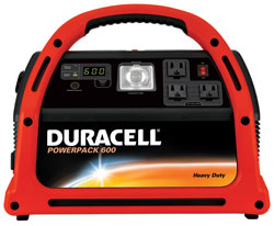 Duracell 8522007 PowerPack 600 Jump Starter & Emergency Power Source with Radio