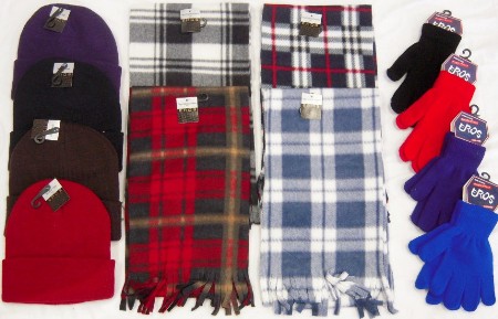 Eros Hosiery 6019-20-39 Winter Hats- Gloves- and Scarves- case of 360