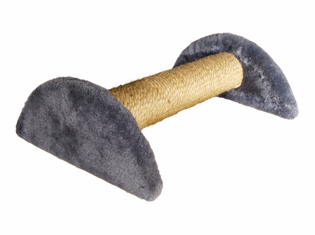 Molly and Friends HORIZ Gray Cat Scratching Post