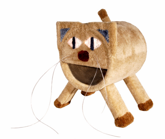 Molly and Friends MOLLY Tan TwoTier Cat Scratching Post