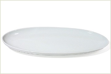 Kahla K-393318-90039 Five Senses Fish-platter 40 Cm Oval- White