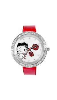 Armitron 9100029 Women and apos;s Character Crystal Accented Betty Boop Lip Motif Watch
