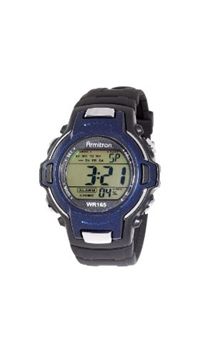 Armitron 408121BLU Men and apos;s Chronograph Round Blue Digital Sport Watch