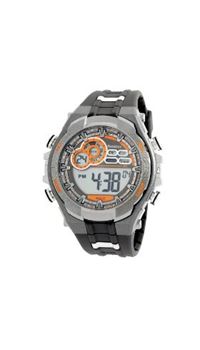 Armitron 408188gmg Men and apos;s Chronograph Gray and Black Digital Sport Watch