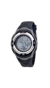Armitron 45/6974GMG Women and apos;s Chronograph Black with Gray Accetns Digital Sport Watch