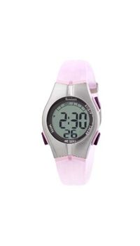 Armitron 456963PNK Women and apos;s Sport Chronograph Pink Resin Strap Digital Display Watch