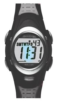 Armitron 45-6967BLK Women and apos;s Chronograph Black Digital Sport Watch