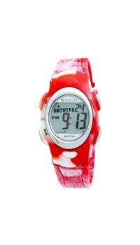 Armitron 456967WTRD Women and apos;s Chronograph Red and White Digital Sport Watch