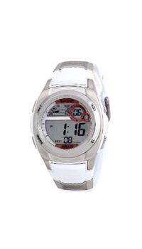 Armitron 456990WHT Women and apos;s Chronograph Digital Display White Resin Watch