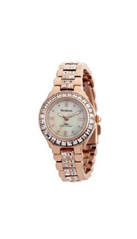 Armitron 753689MPRG Women s Dress Rose Gold -Tone Swarovski Crystal Accented Watch picture