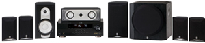 Yamaha YHT-791 Black 7.1 Channel Home Theater In A Box System