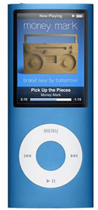 Apple MC037LL/A 8 GB iPod Nano 5th Generation - Blue