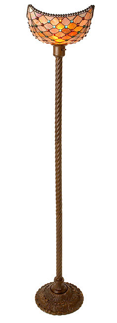 Warehouse Of Tiffany 2194-BB75B Royal Torchiere