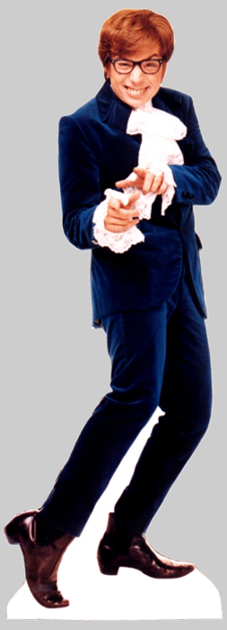 Advanced Graphics 318 Austin Powers LifeSize Cardboard StandUp