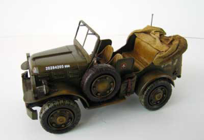 Atlantic Importers Jljp1481Gn Army Jeep Replica